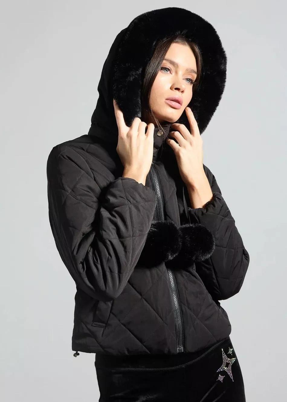 Sparkl Hooded Puffer Coat by SPARKL