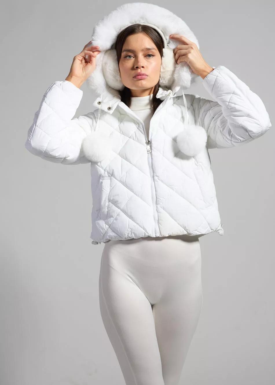 Sparkl Hooded Puffer Coat by SPARKL