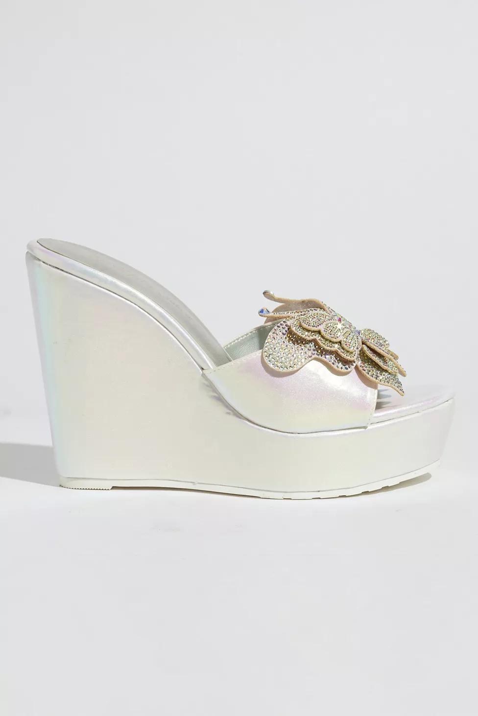 Sparkl Mackenzie Butterfly Wedge Heel by SPARKL