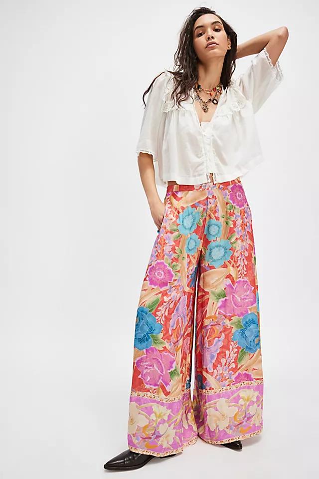 Spell Painter's Garden Wide-Leg Pants by SPELL