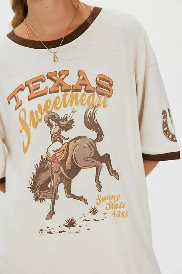 Spell Texas Sweetheart Oversized Tee by SPELL | FREE PEOPLE