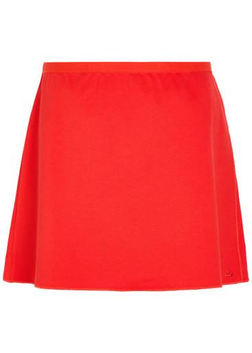 Court piqué ponte mini tennis skirt by SPENCE