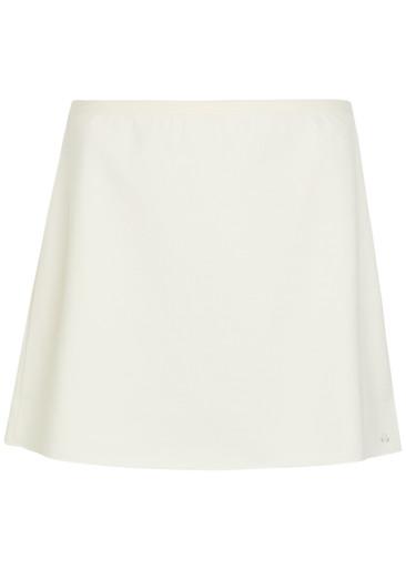 Court piqué ponte mini tennis skirt by SPENCE