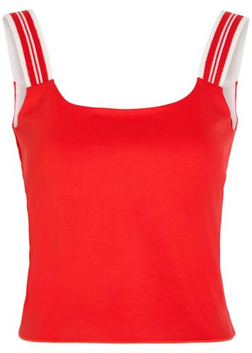 Court piqué ponte top by SPENCE