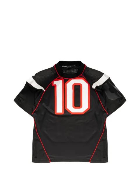 number print T-shirt by SPENCER BADU