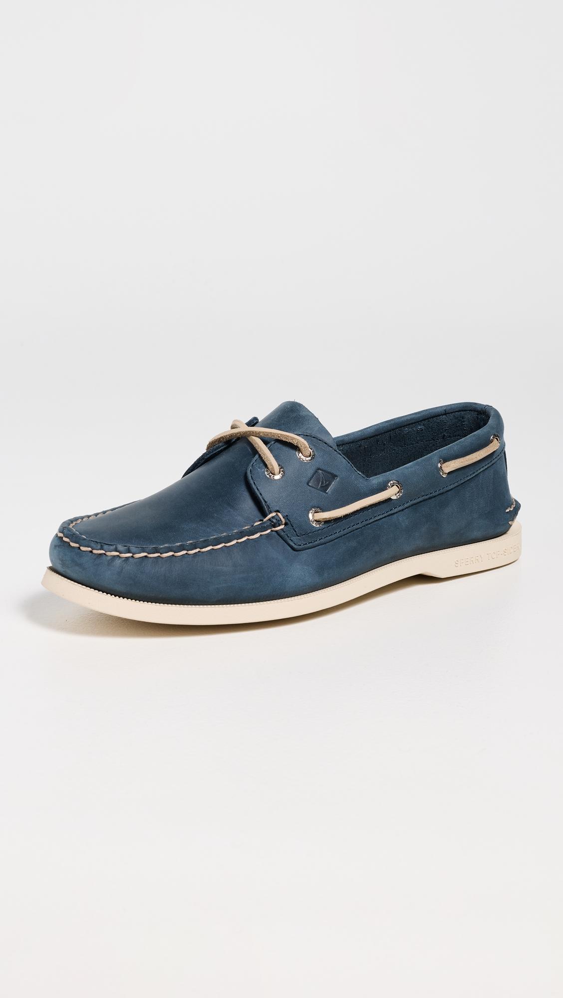 Authentic Original 2 Eye Nubuck Boat Shoes by SPERRY