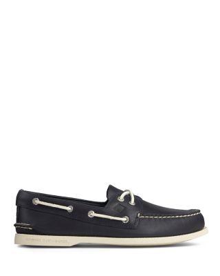 Men's Authentic Original Two Eye Leather Boat Shoes by SPERRY