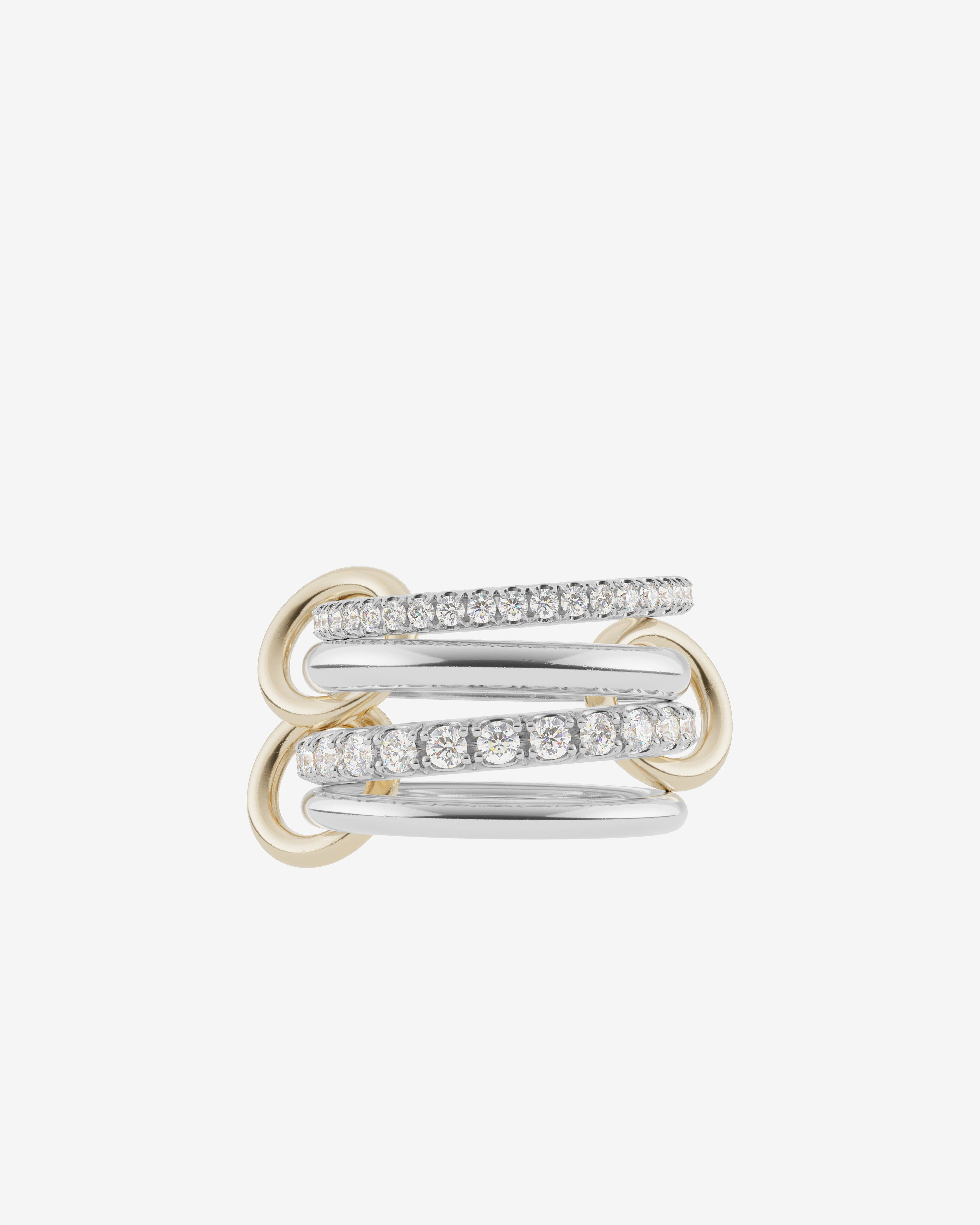 Spinelli Kilcollin - Halley SG Deux Ring - (Silver/Gold) by SPINELLI KILCOLLIN