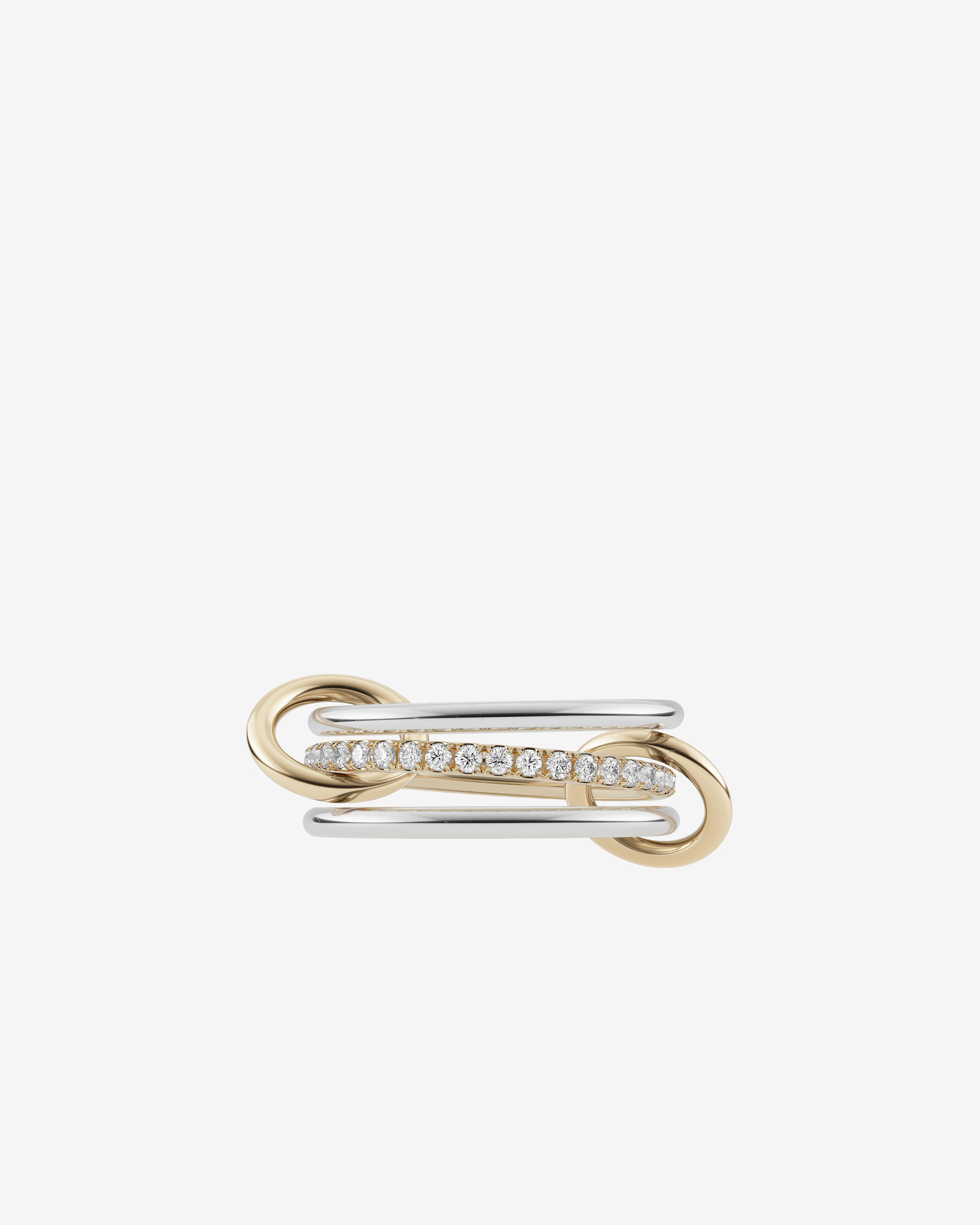 Spinelli Kilcollin - Sonny SP Ring - (White Gold/Yellow Gold) by SPINELLI KILCOLLIN