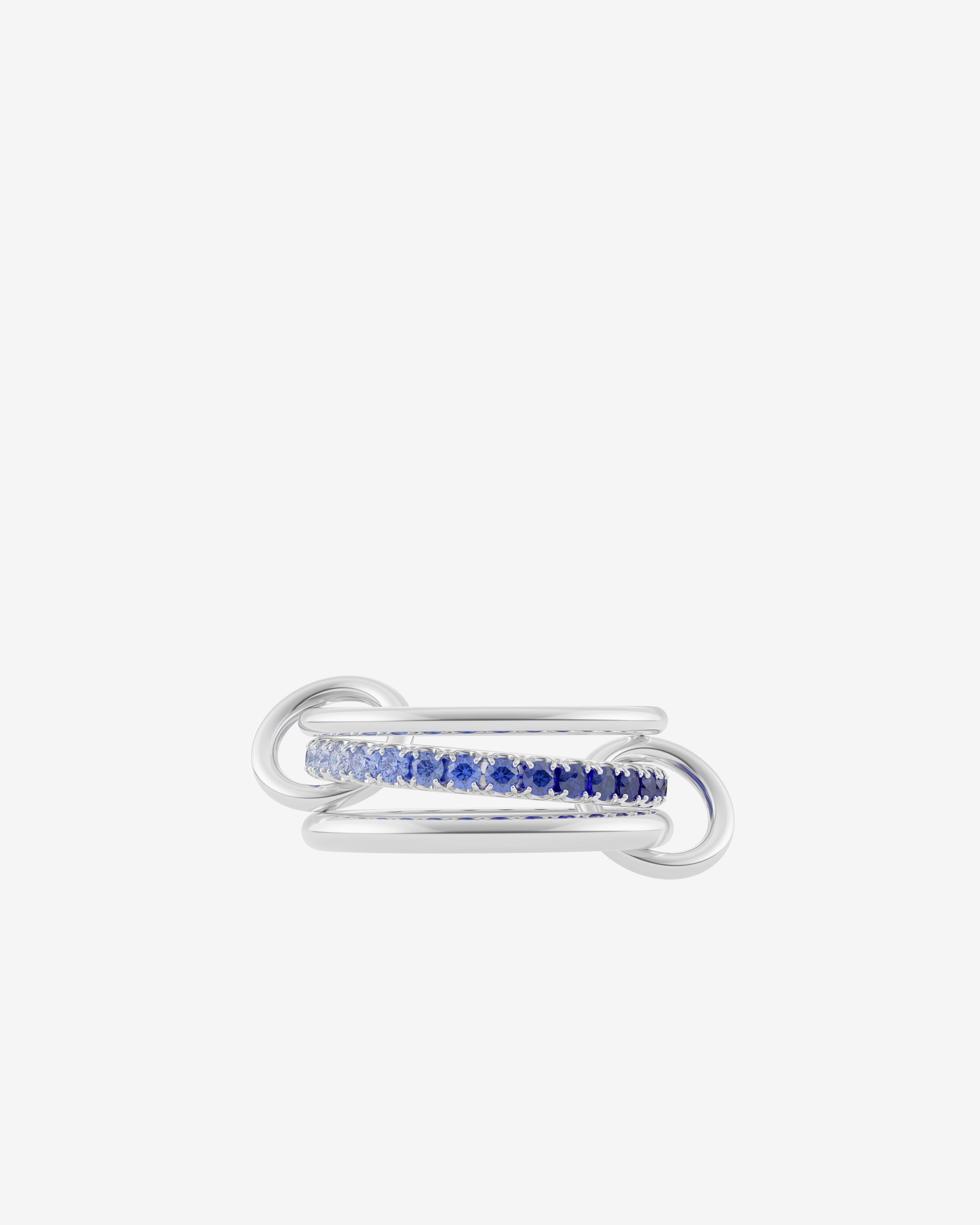 Spinelli Kilcollin - Women's Petunia Blue Ombré Ring - (Silver) by SPINELLI KILCOLLIN