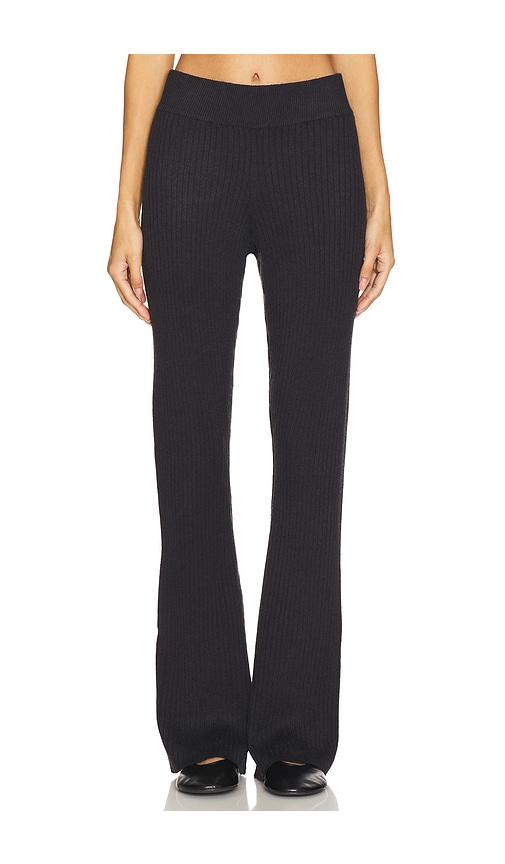Spiritual Gangster Victoria Pant in Black by SPIRITUAL GANGSTER