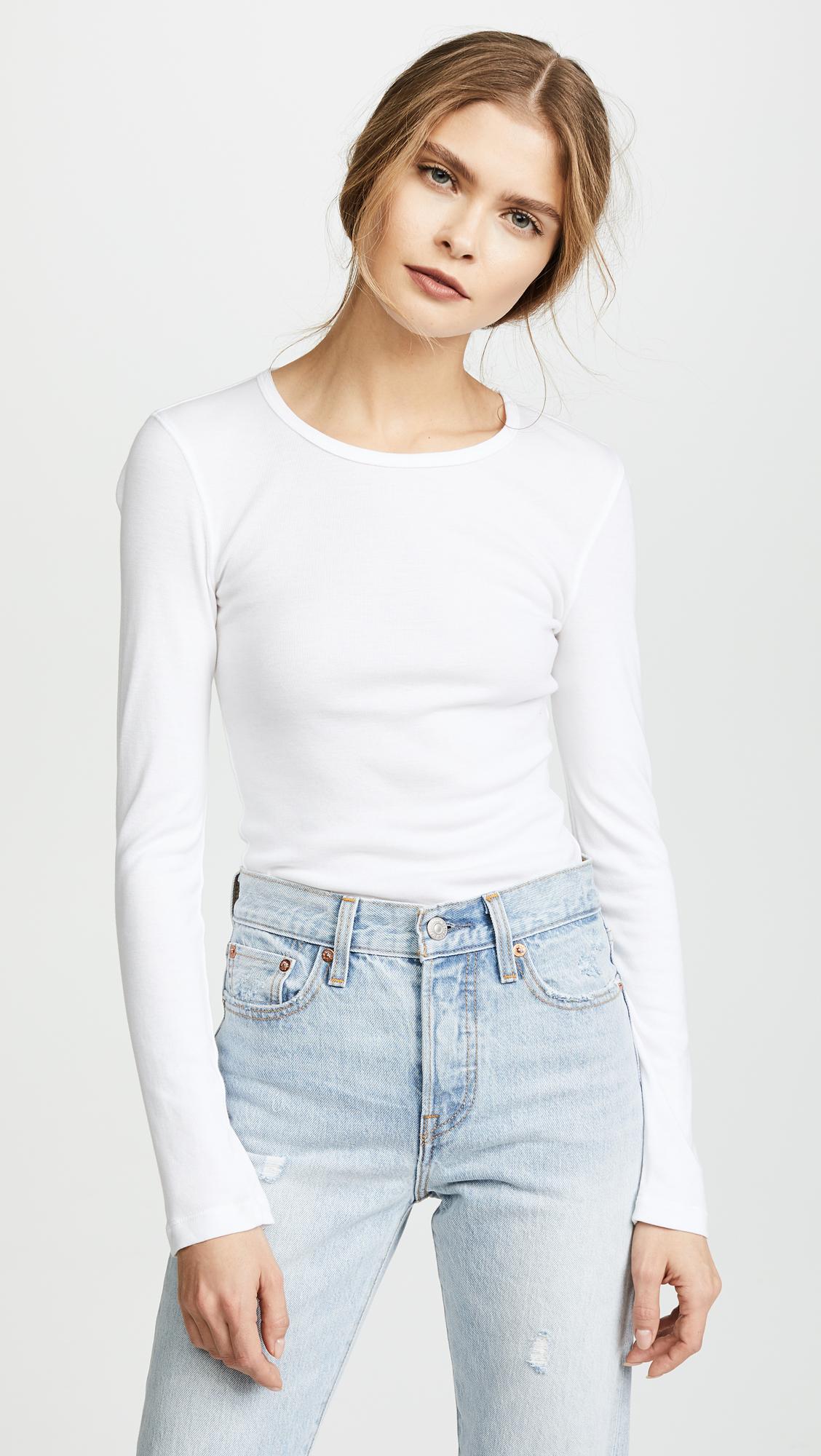 1x1 Crew Neck Tee by SPLENDID