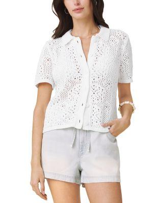 Beckham Crocheted Shirt by SPLENDID