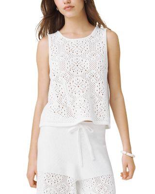 Beckham Crocheted Sweater by SPLENDID