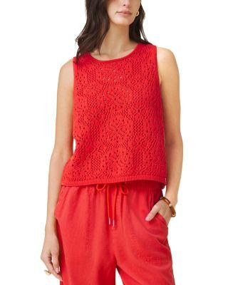 Beckham Crocheted Sweater by SPLENDID