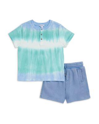 Boys' Sea Blast Tie Dyed Tee & Shorts Set - Little Kid by SPLENDID