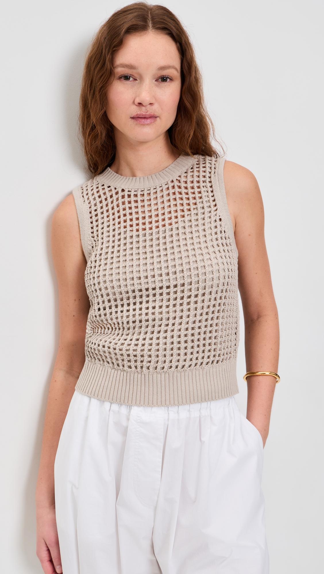 Camellia Sweater Tank Top by SPLENDID