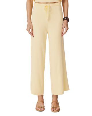 Christa Crop Sweater Pants by SPLENDID