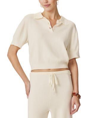 Christa Polo Short Sleeve Sweater by SPLENDID