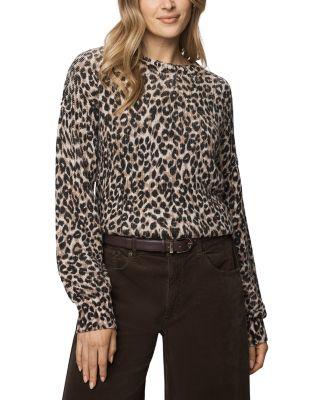 Delaney Leopard Print Sweater by SPLENDID
