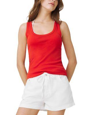 Fine Rib Scoop Neck Tank by SPLENDID