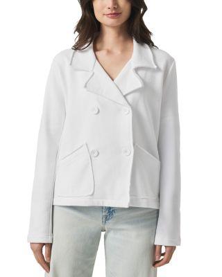 French Terry Double Breasted Blazer by SPLENDID