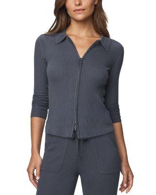 Georgie Two Zipper Sweater by SPLENDID