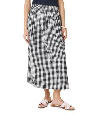 Gigi Gingham Midi Skirt by SPLENDID