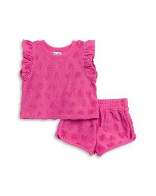 Girls' Loop Terry Hearts Top & Shorts Set - Baby by SPLENDID