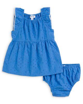 Girls' Positano Eyelet Dress & Diaper Cover - Baby by SPLENDID