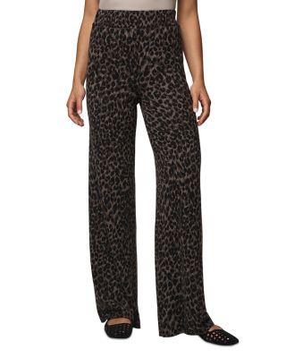 Leopard Sweater Knit Pants by SPLENDID