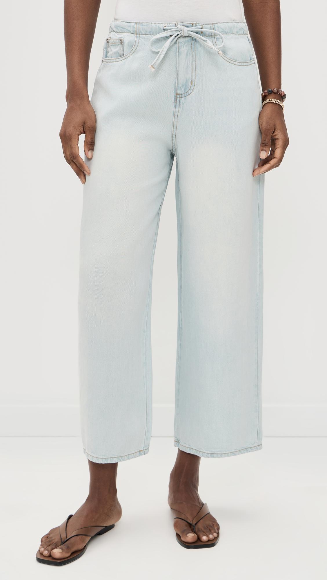 Lounge Denim Crop Pants by SPLENDID