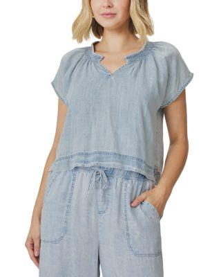 Meadow Cropped Blouse by SPLENDID