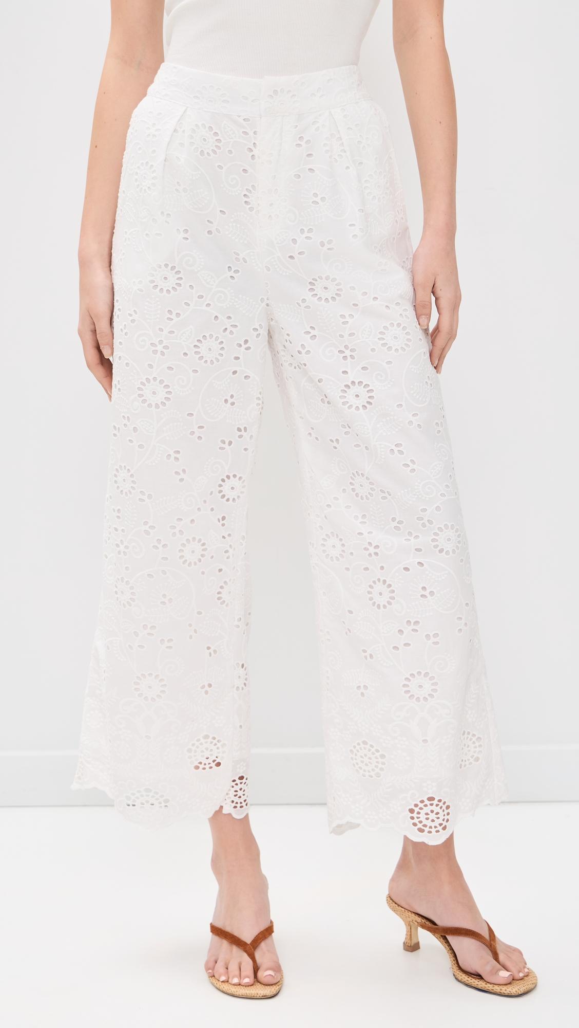 Splendid x @Cellajaneblog Eyelet Pants by SPLENDID