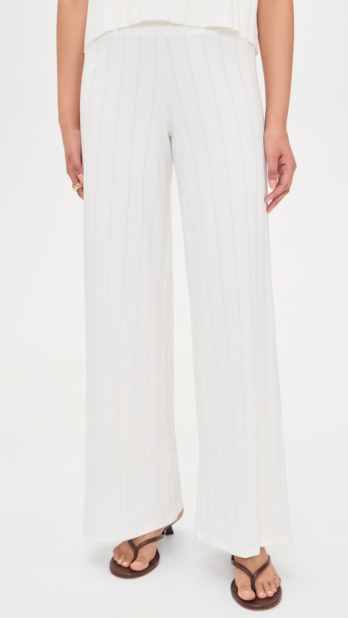 Splendid x @Cellajaneblog Wide Rib Flare Pants by SPLENDID