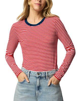 Striped Long Sleeve Tee by SPLENDID