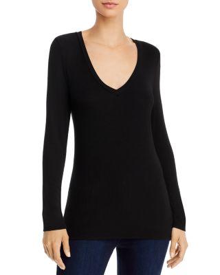 Valley Long-Sleeve V-Neck Tee by SPLENDID