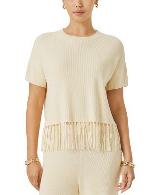 x &commat;Cellajaneblog Fringe Sweater by SPLENDID