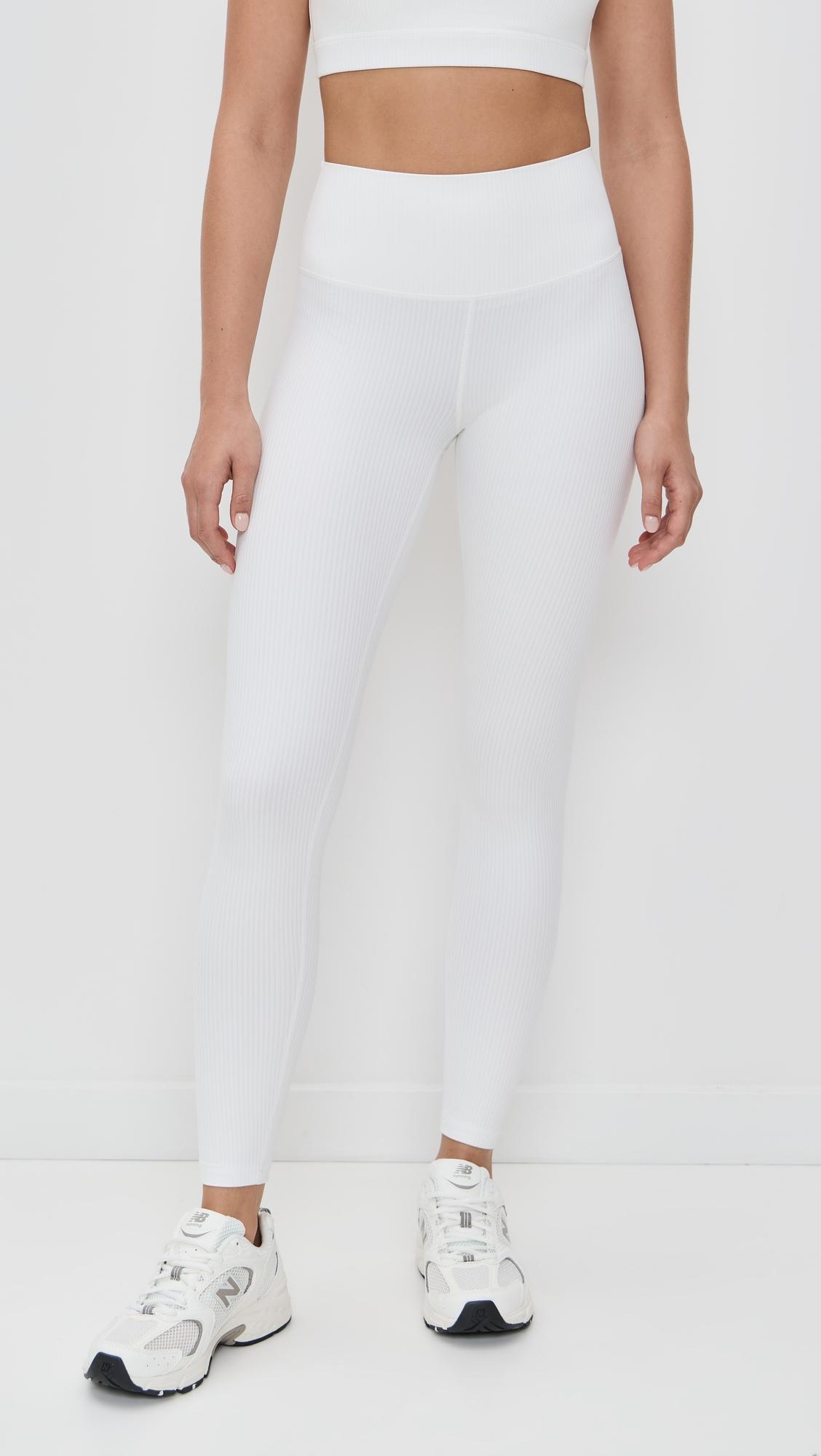 Airweight Rib High Waist 7/8 Ankle Leggings by SPLITS59