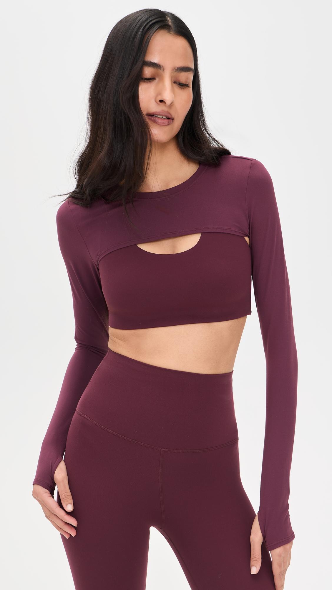 Amelia Airweight Lite Shrug Top by SPLITS59
