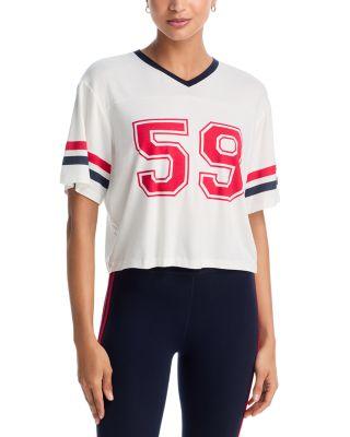 Rex Varsity V Neck Tee by SPLITS59