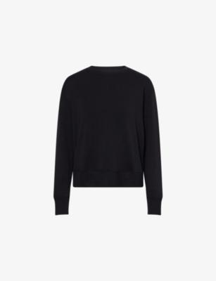 Sonja Relaxed-Fit Stretch-Woven Sweatshirt by SPLITS59