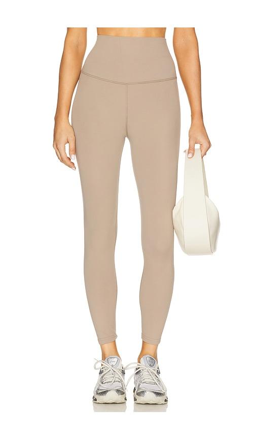 Splits59 Airweight Super High Waist 7/8 Legging in Beige by SPLITS59