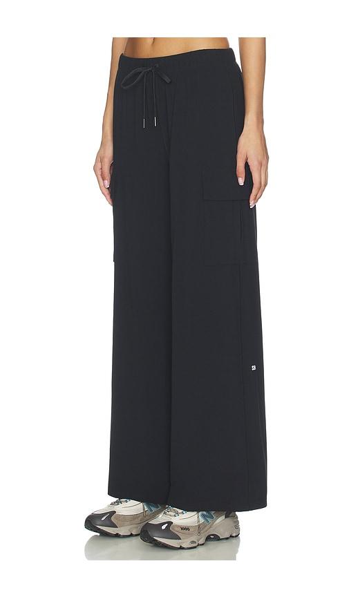 Splits59 Alex Airweight Cargo Pant in Black by SPLITS59