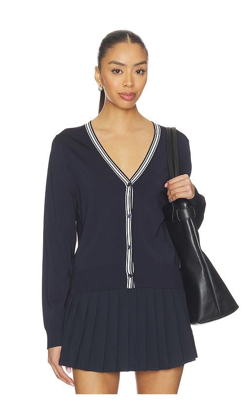 Splits59 Bekah Knit Cardigan in Navy by SPLITS59