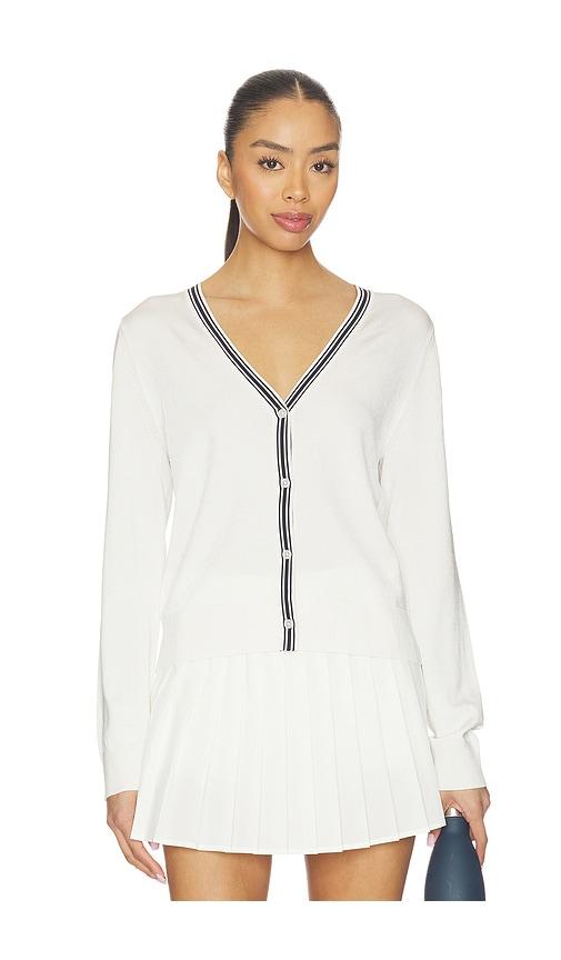 Splits59 Bekah Knit Cardigan in White by SPLITS59