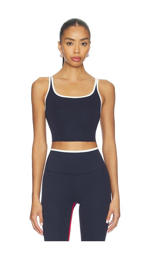 Splits59 Cait Rigor Sports Bra in Navy by SPLITS59