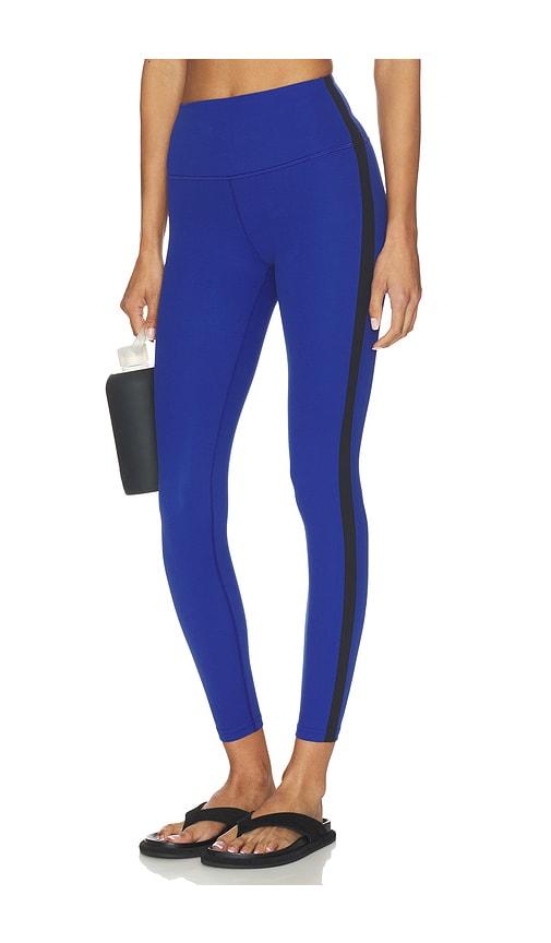 Splits59 Clare High Waist Rigor 7/8 Legging in Blue by SPLITS59