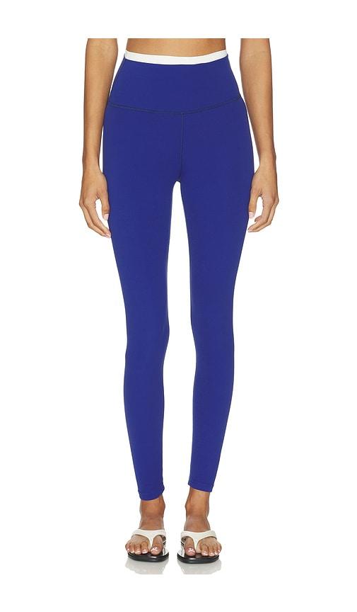 Splits59 Dual High Waist Airweight 7/8 Legging in Blue by SPLITS59