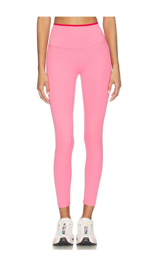 Splits59 Easton Rigor High Waist 7/8 Legging in Pink by SPLITS59